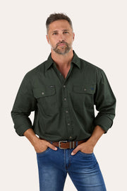 King River Mens Full Button Work Shirt