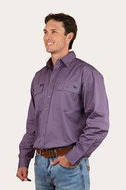 King River Mens Full Button Work Shirt