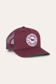 burgundy-white