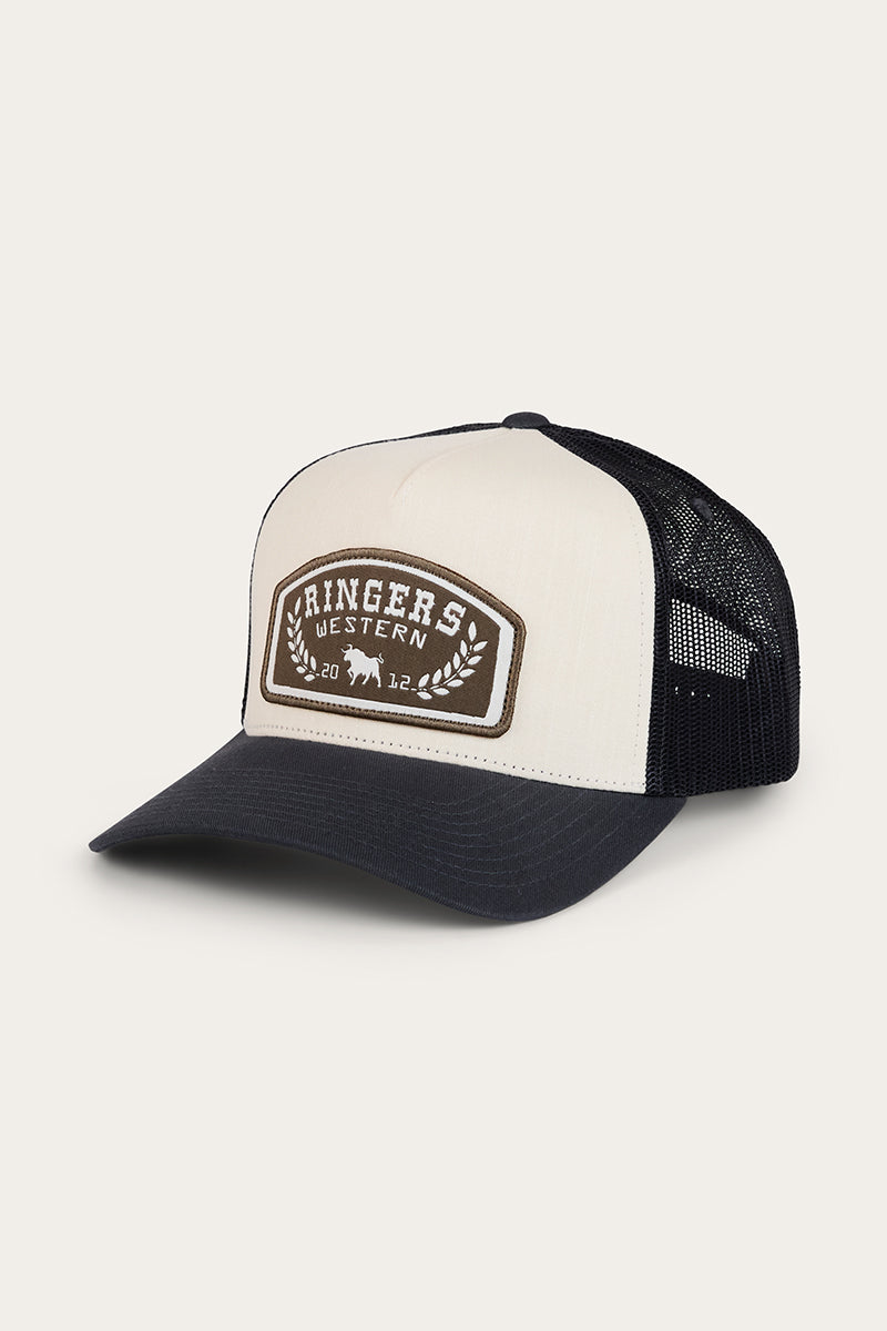 Wheatbelt Trucker - Off White / Charcoal
