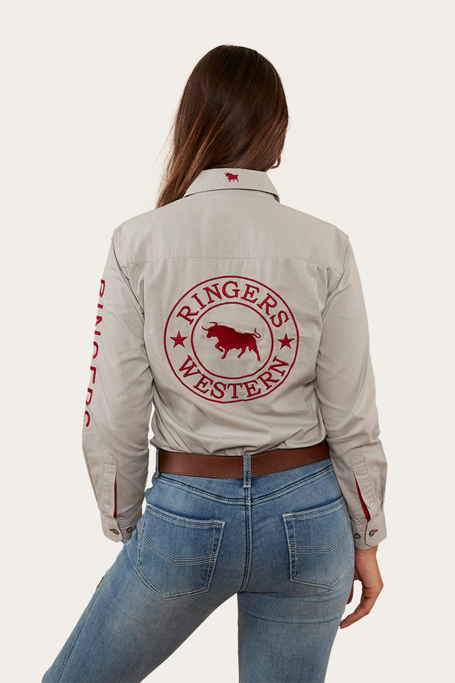 Signature Jillaroo Womens Full Button Work Shirt
