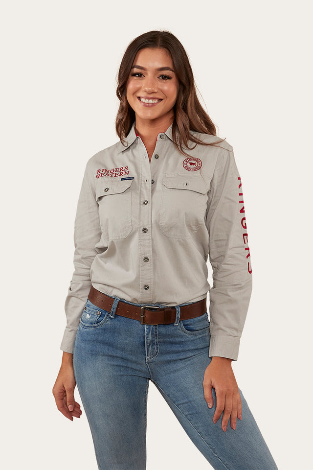 Signature Jillaroo Womens Full Button Work Shirt