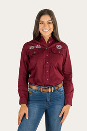 burgundy-white