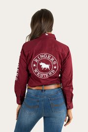 burgundy-white