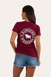 burgundy-white