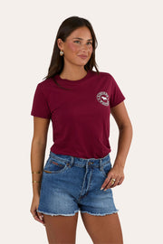 burgundy-white