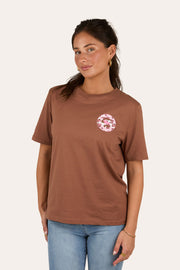 saddle-brown-cow-print