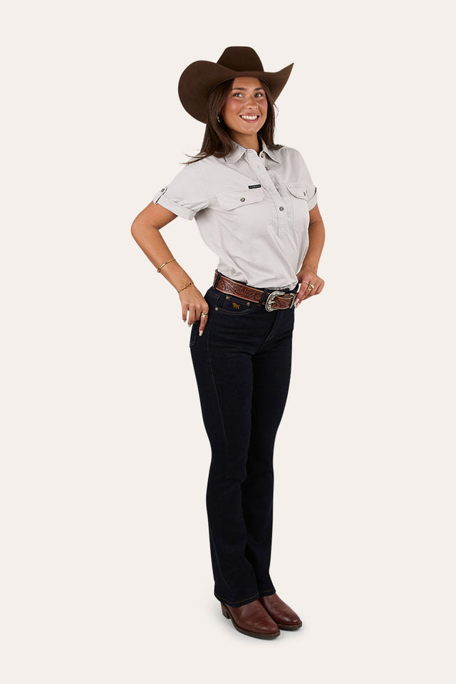 Penny Womens High Rise Bootleg Jean