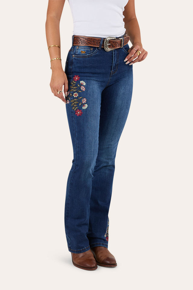 Penny Rodeo Womens High Rise Bootleg Jean