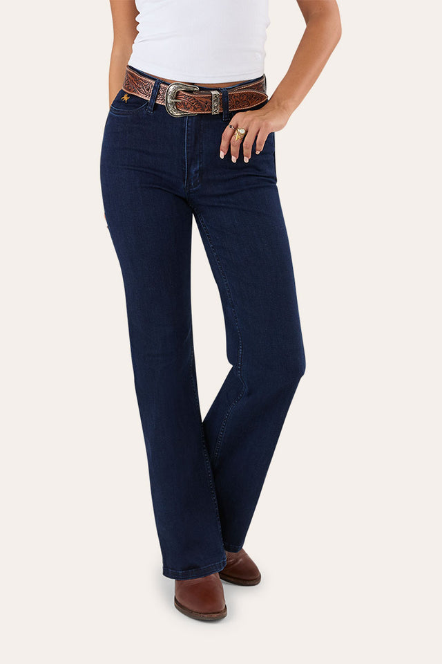 Indi Womens High Rise Bootleg Jean