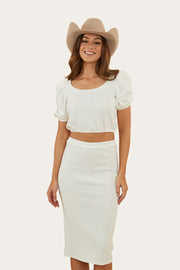 white