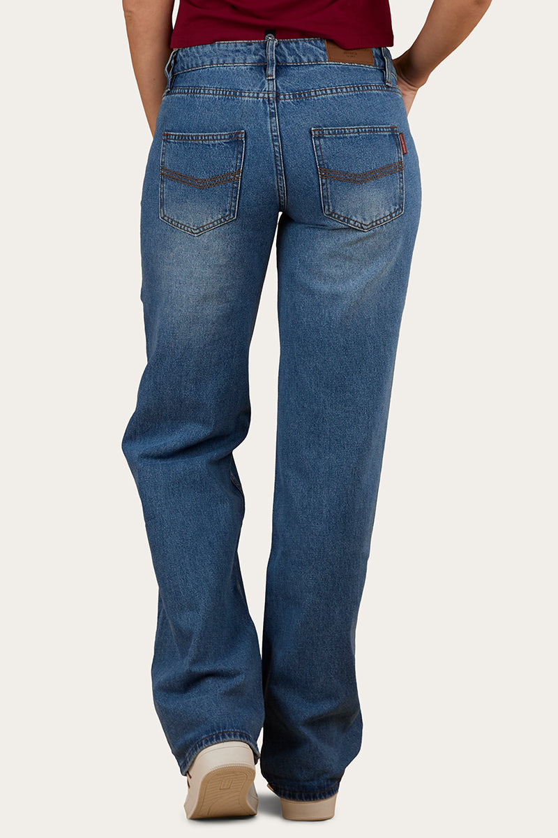 Cammy Low Rise Wide Leg Jean - Light Blue