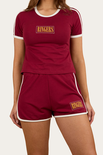 Lolita Womens Short - Burgundy