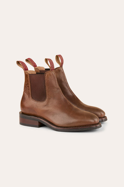 New Kununurra Womens Boot - Burnt Brown