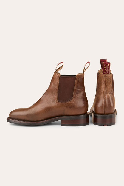 New Kununurra Womens Boot - Burnt Brown