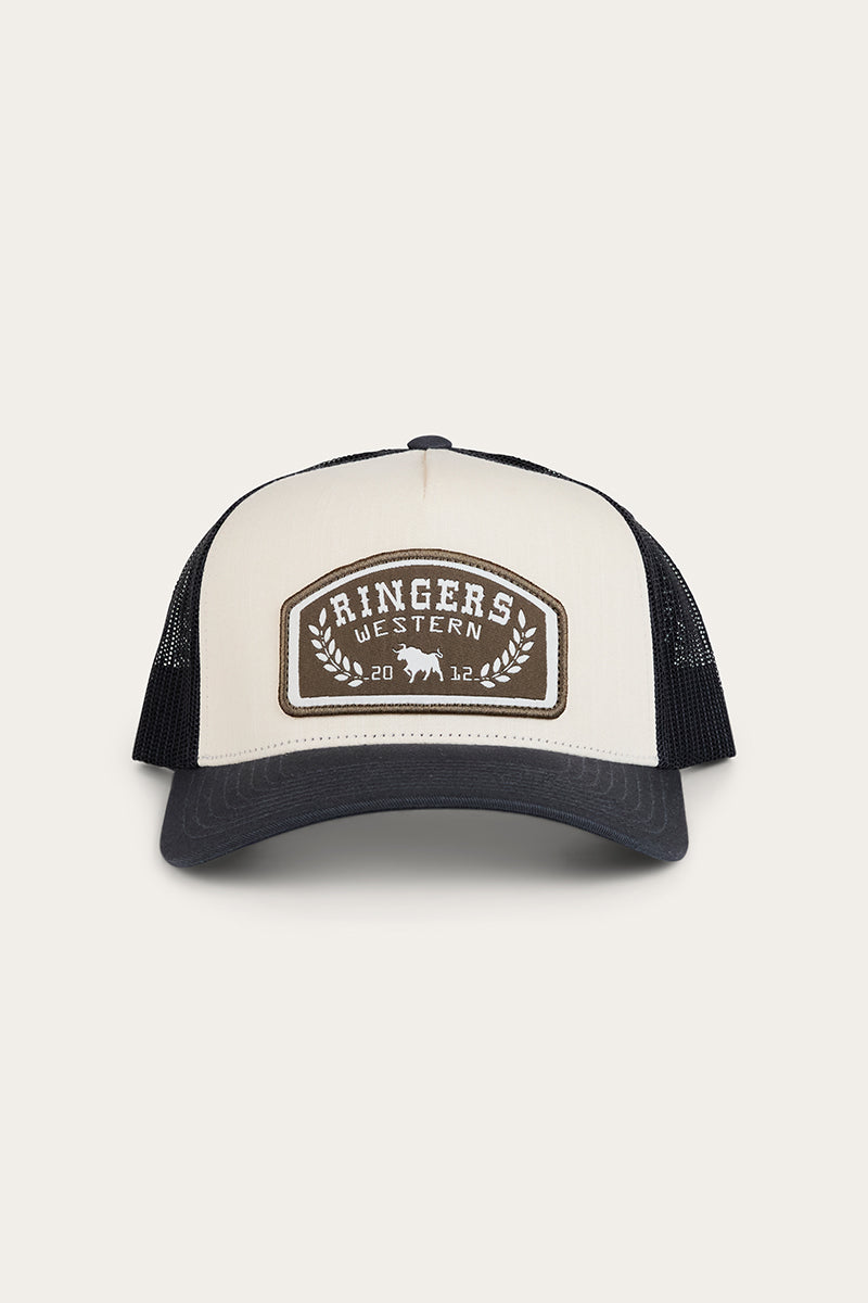 Wheatbelt Trucker - Off White / Charcoal