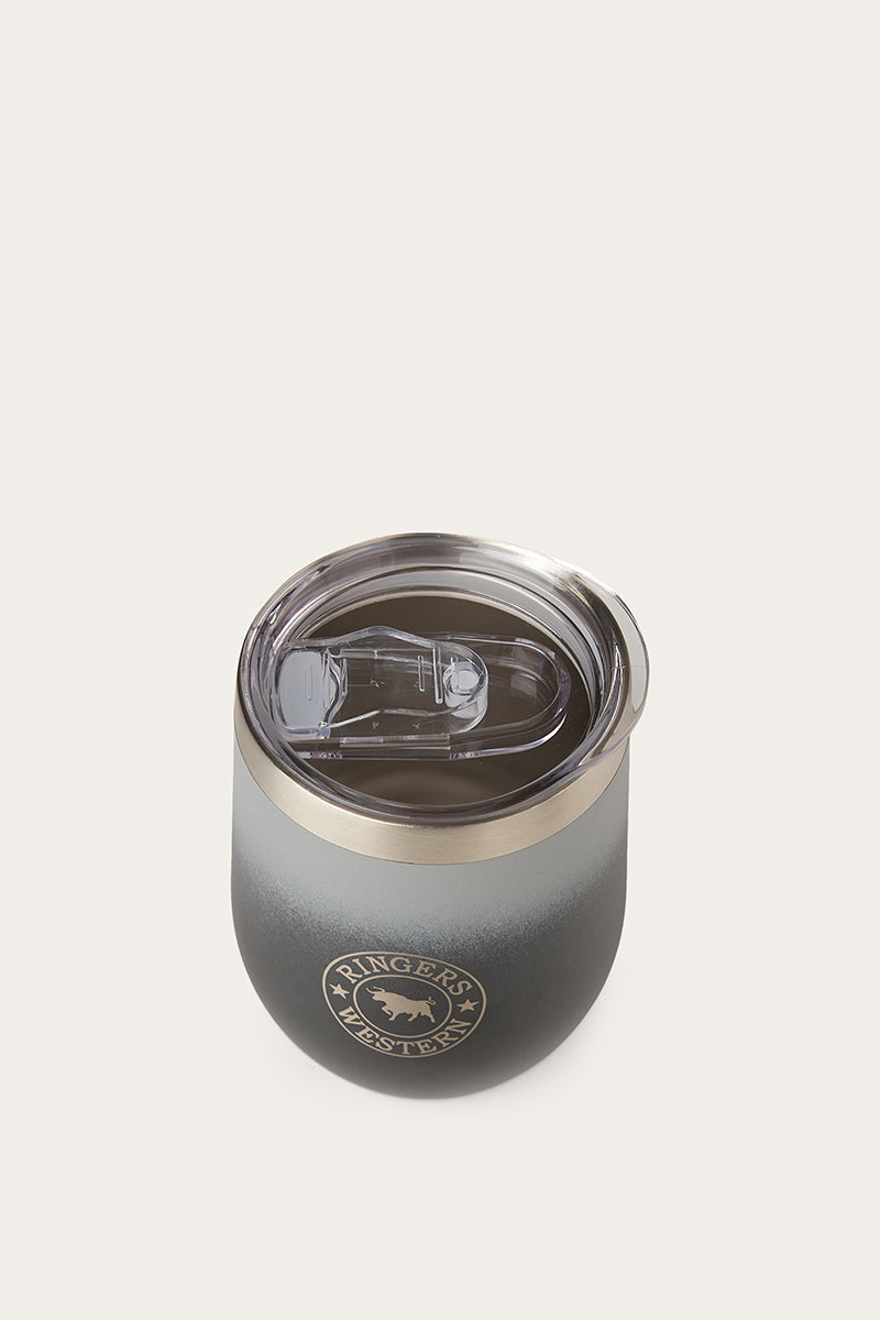 Bindi Wine Cup - Black / Silver