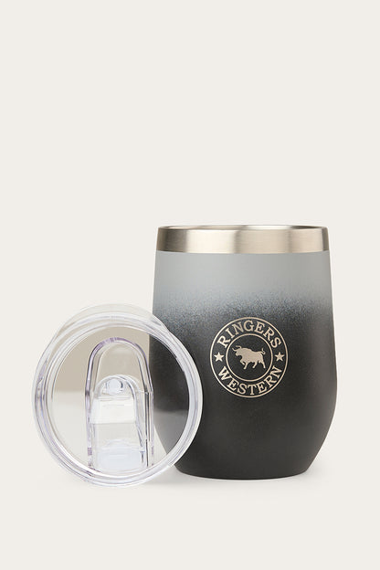 Bindi Wine Cup - Black / Silver