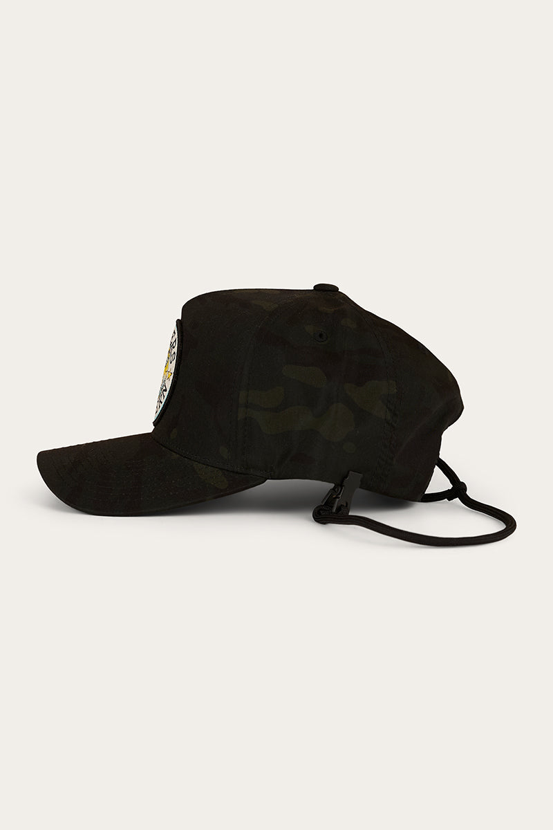 Big Catch Tech Baseball Cap - Black Camo