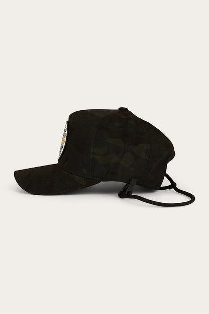 Big Catch Tech Baseball Cap - Black Camo