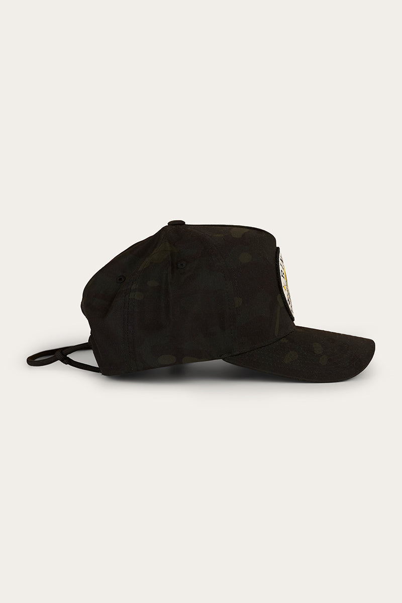 Big Catch Tech Baseball Cap - Black Camo