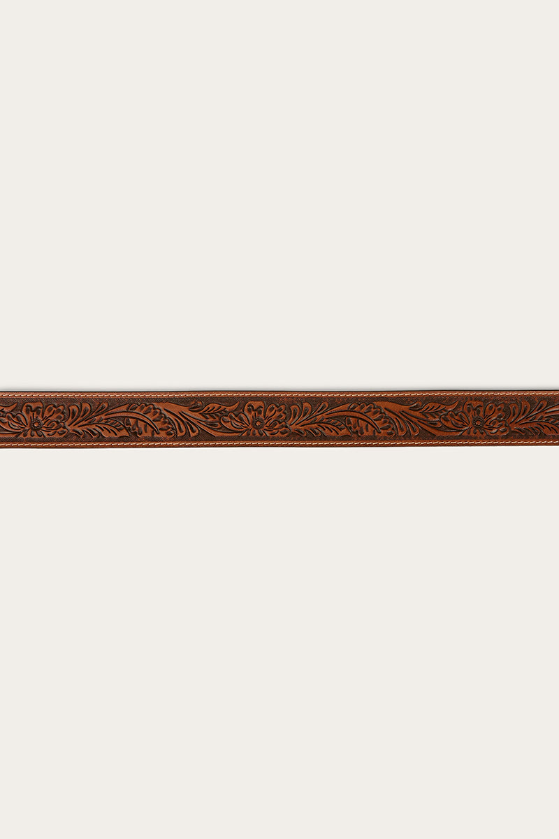 Holster Belt - Brown / Silver