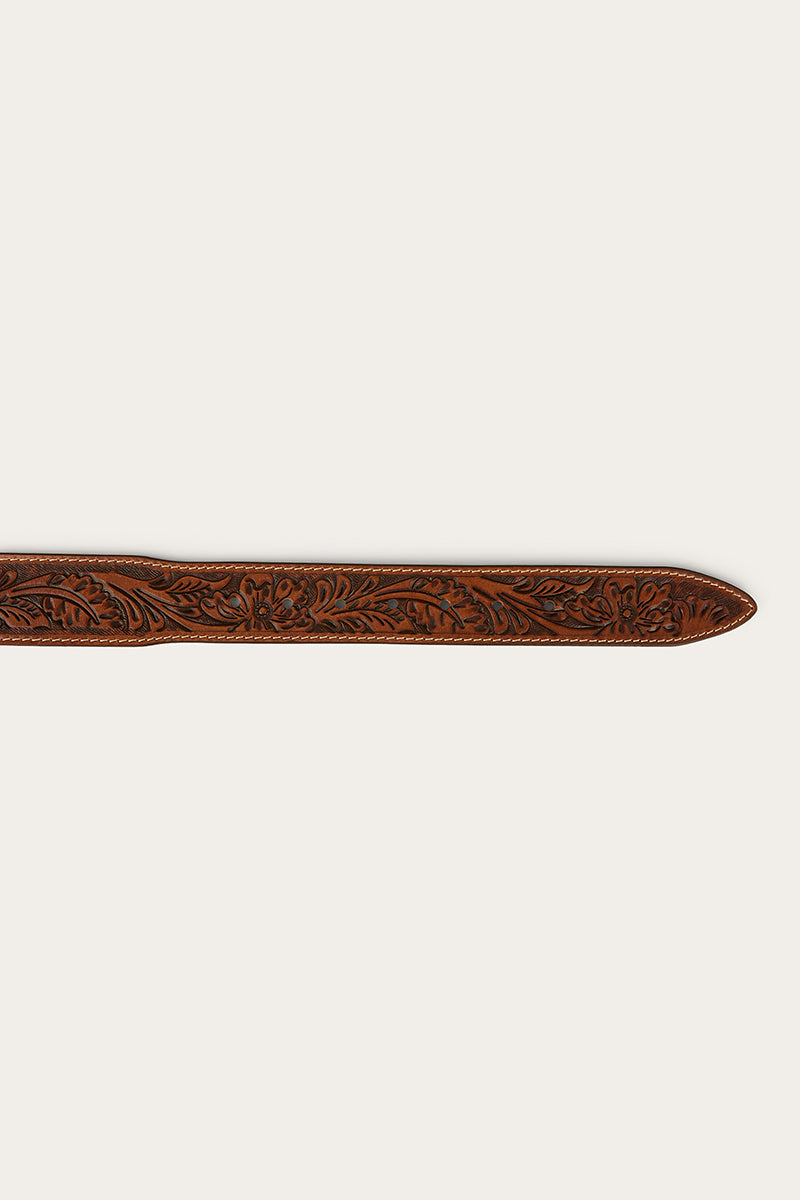 Holster Belt - Brown / Silver