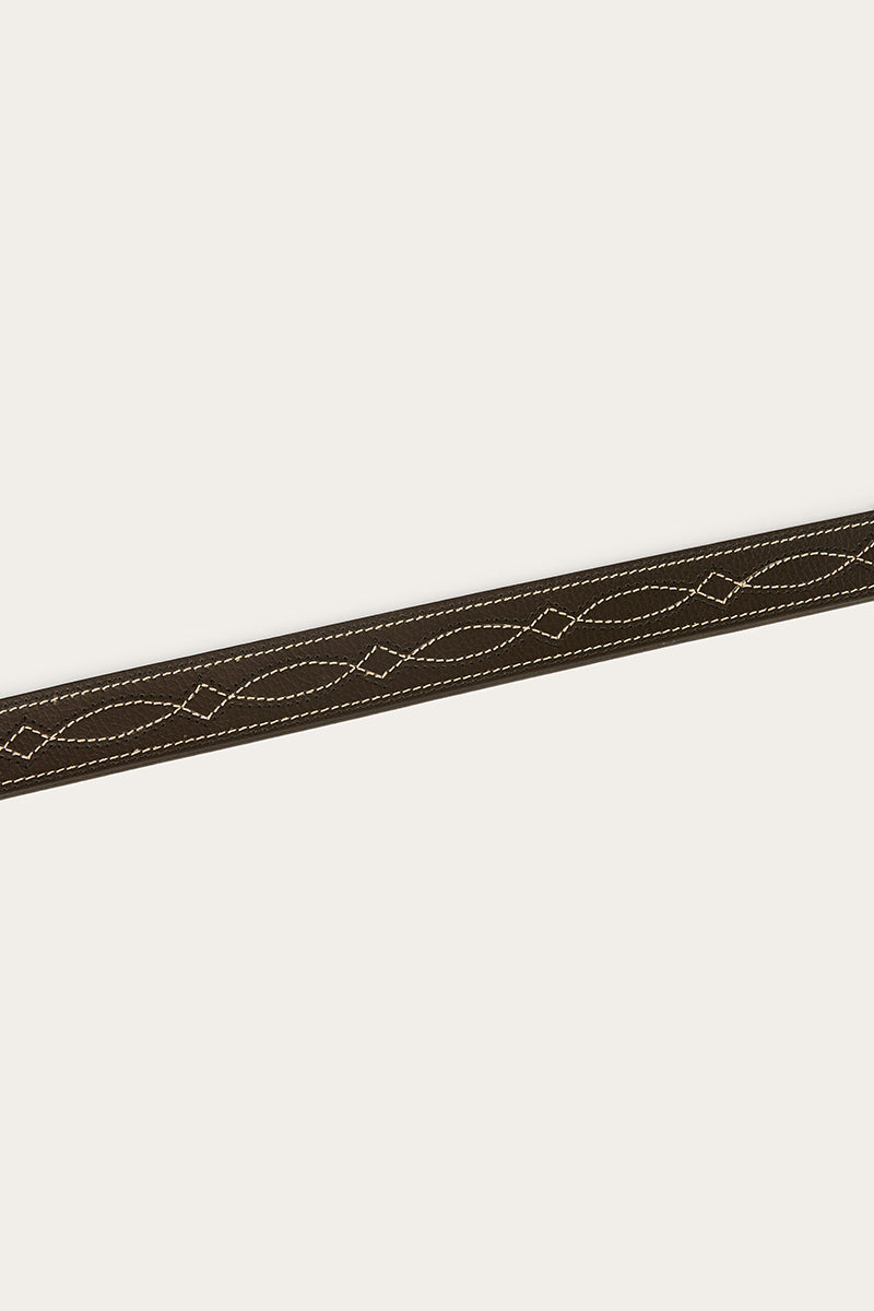 Crossover Belt - Black / Brass