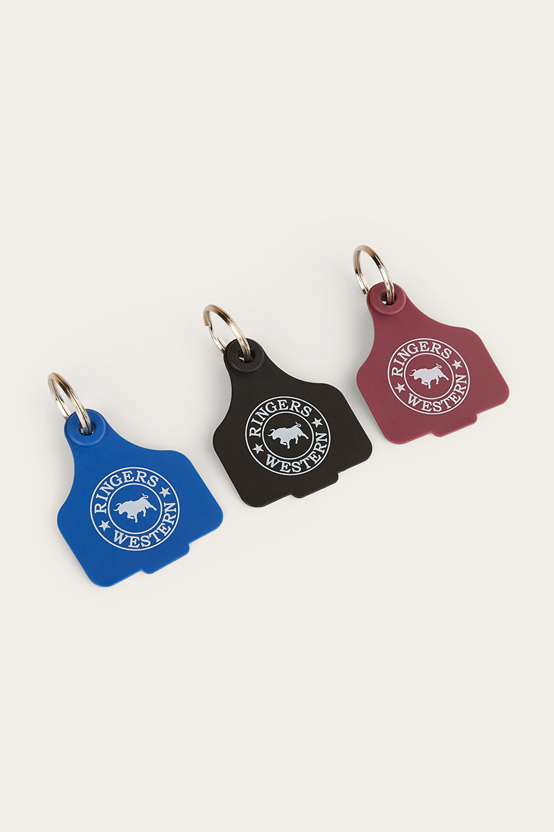Cattle Tags - 3 Pack - Black / Royal Blue / Burgundy