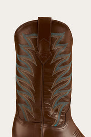 saddle-tan