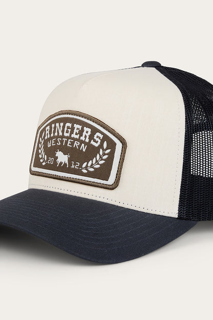 Wheatbelt Trucker - Off White / Charcoal