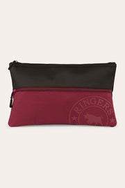 burgundy-black