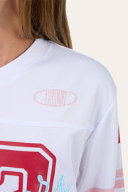 white-red