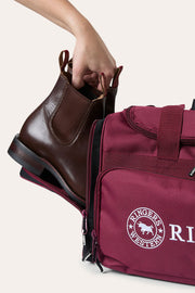 burgundy-black