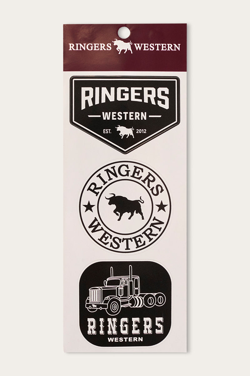 RW Logo Sticker 3 Pack V2 – Ringers Western