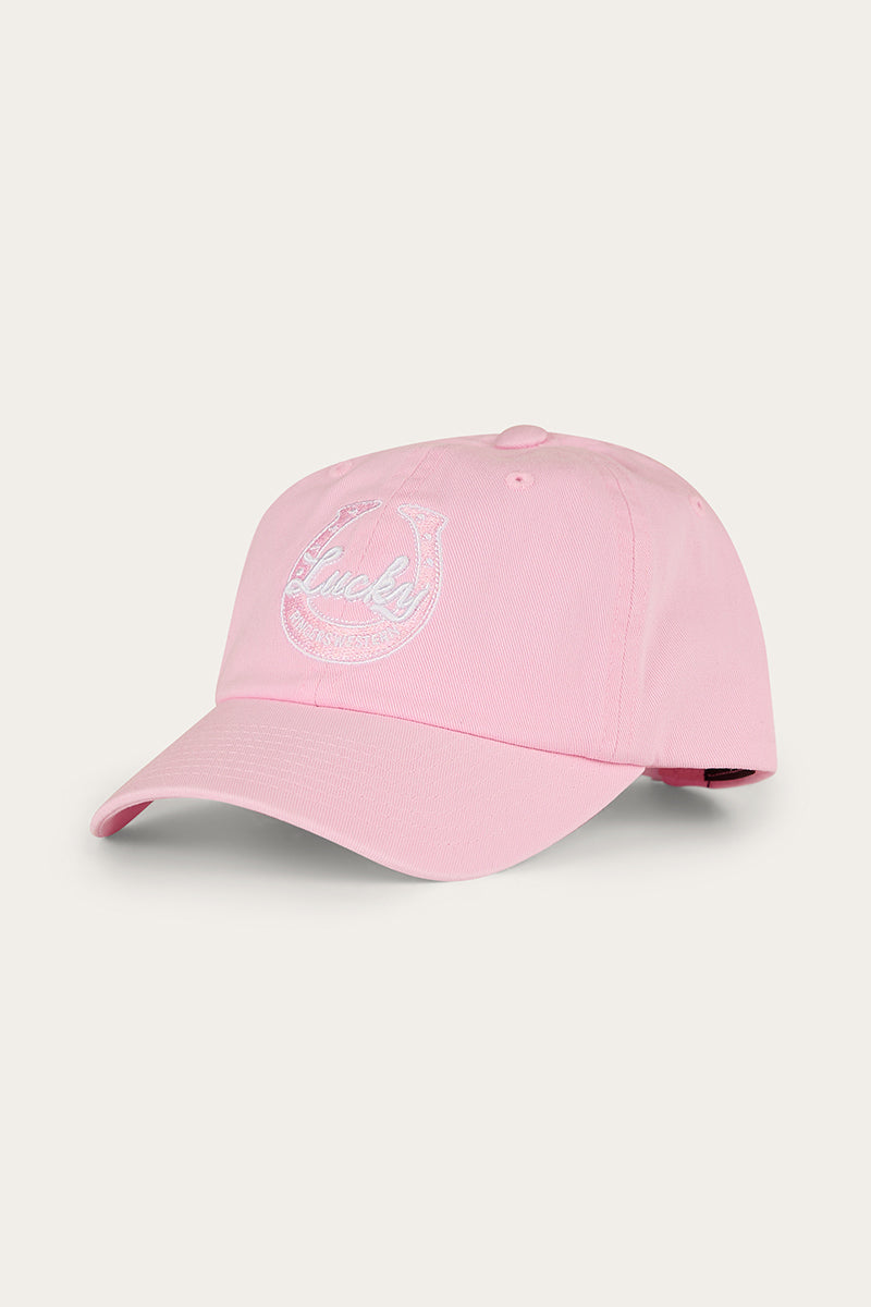 Lucky Kids Baseball Cap - Pastel Pink