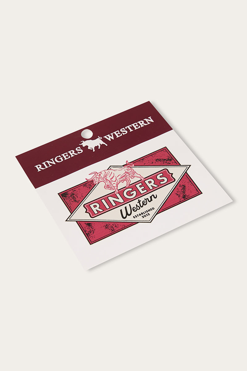 Home Town Sticker - Black
