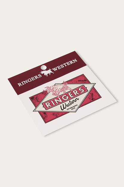 Home Town Sticker - Black
