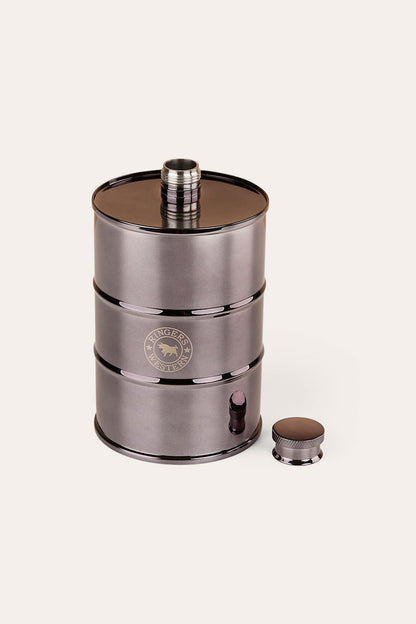 Barrel Flask - Black