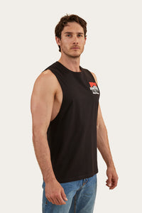 Bout a Truck Mens Muscle Tank - Black