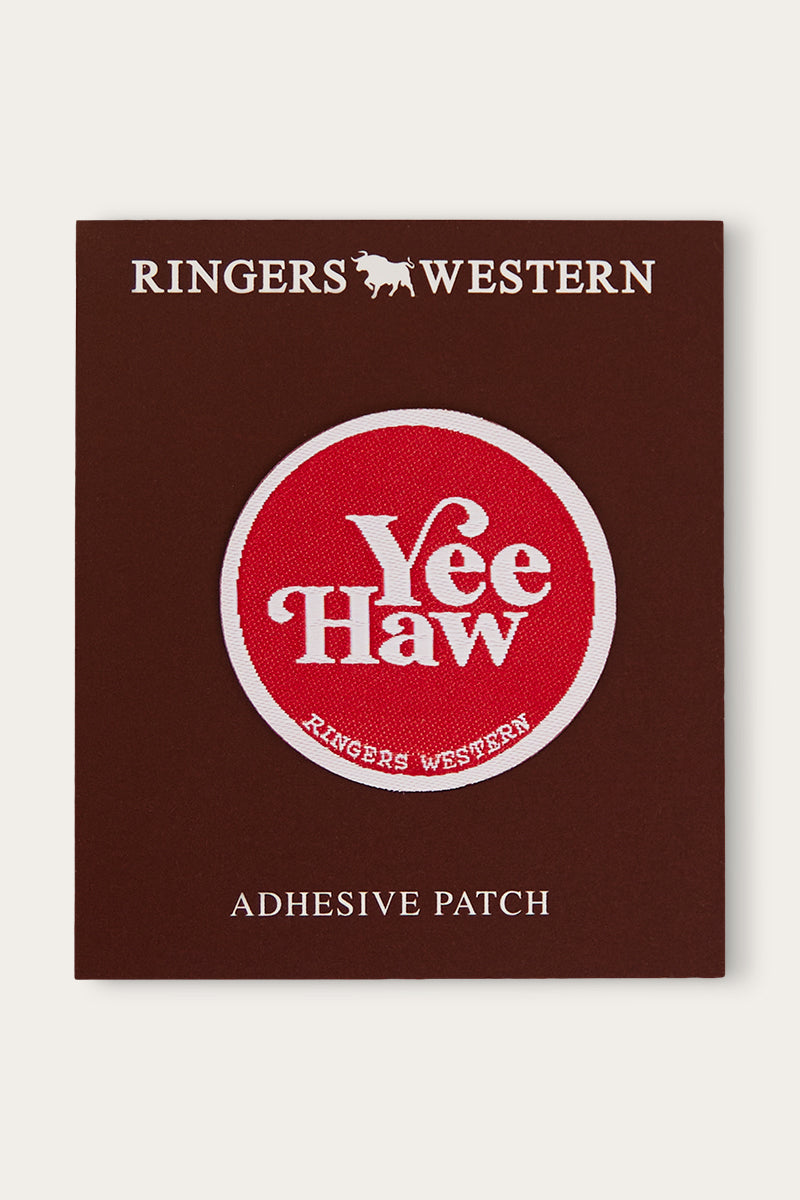 Yeehaw Patch - Red