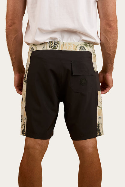 Aint My First Rumbo Mens Swim Short - Charcoal