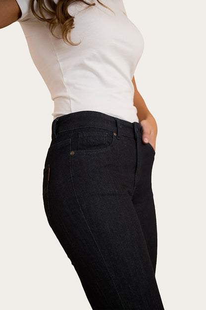 Athena Womens Bootleg Jean - Raw Denim