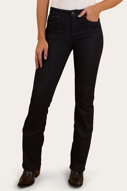 Athena Womens Bootleg Jean - Raw Denim