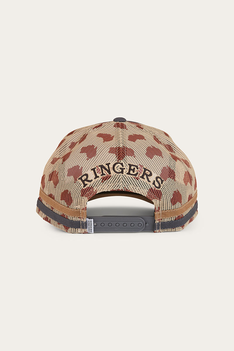 Aussie Rules Deep Fit Trucker Cap - Charcoal / Clay