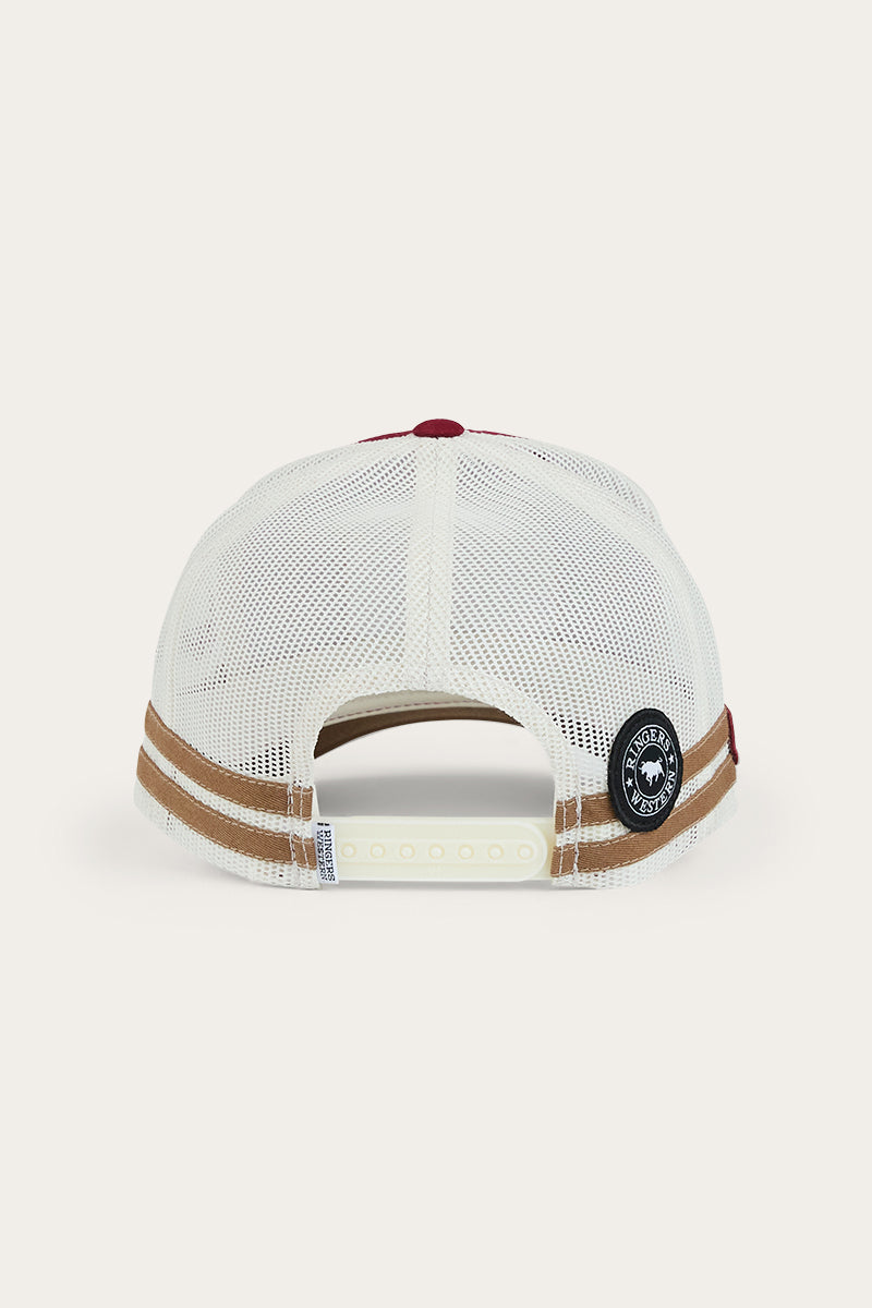 Big Rig Trucker Cap - Burgundy / Clay