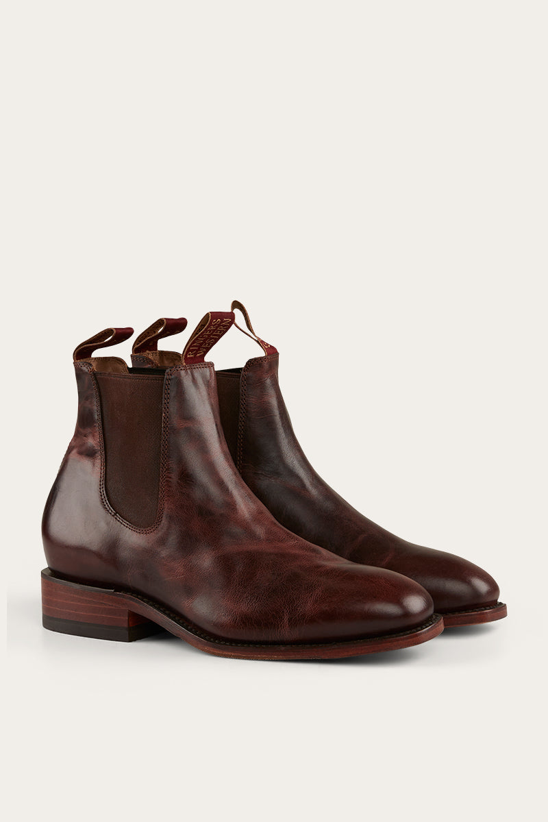 Kununurra Womens Boot Mahogany Ringers Western