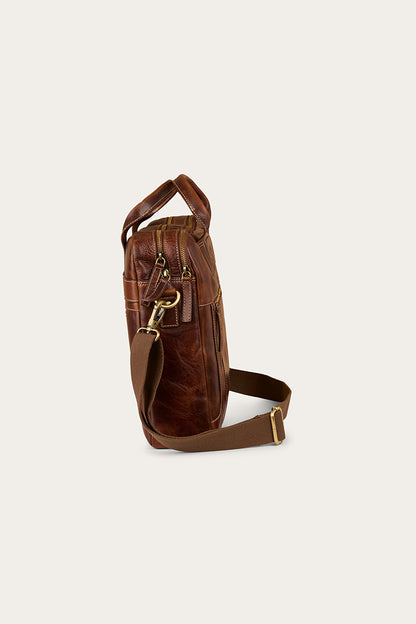 Toro Briefcase - Cognac