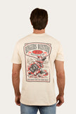 Bars Best Mens Stock Fit T Shirt - Off White