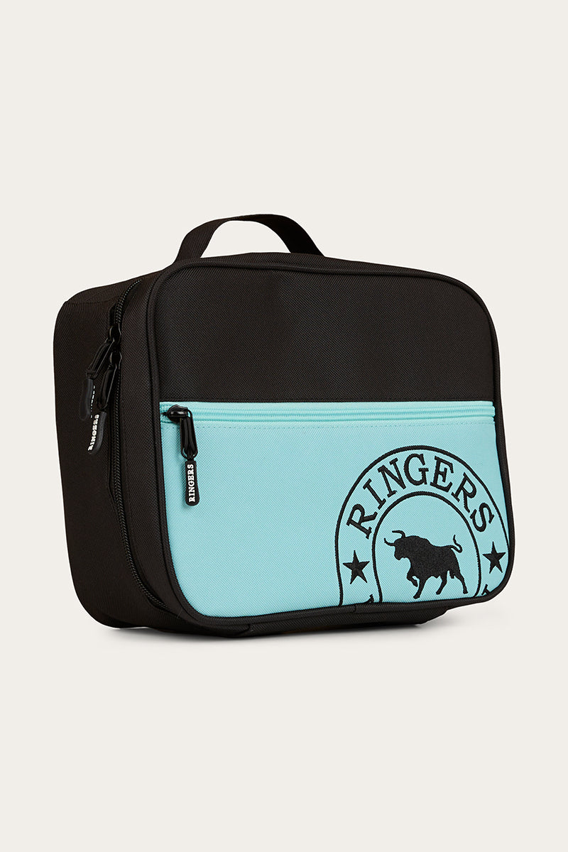Baxter Lunch Box - Black / Turquoise